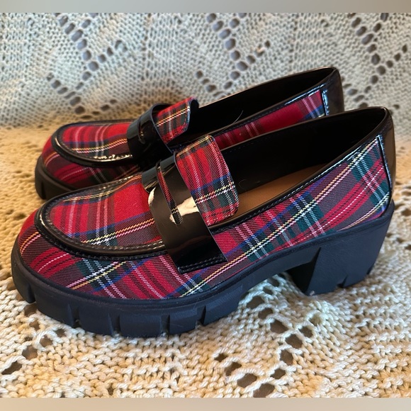 Betsey Johnson Shoes - Torrid x Betsy Johnson Plaid Creeper Heel